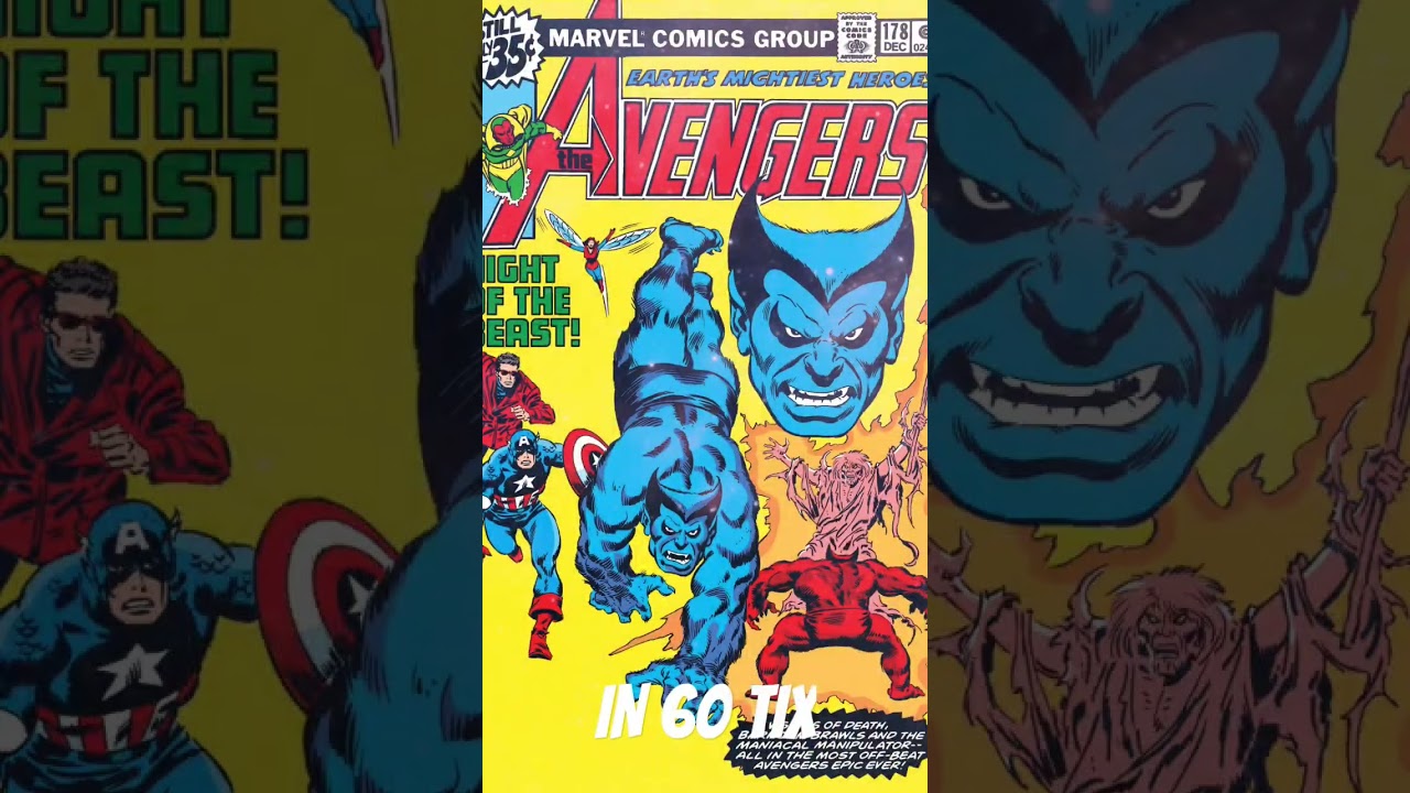 BEAST IN 60 TIX #beast #hankmccoy #xmen #xfactor #marvel #marvelcomics #in60seconds #in1minute