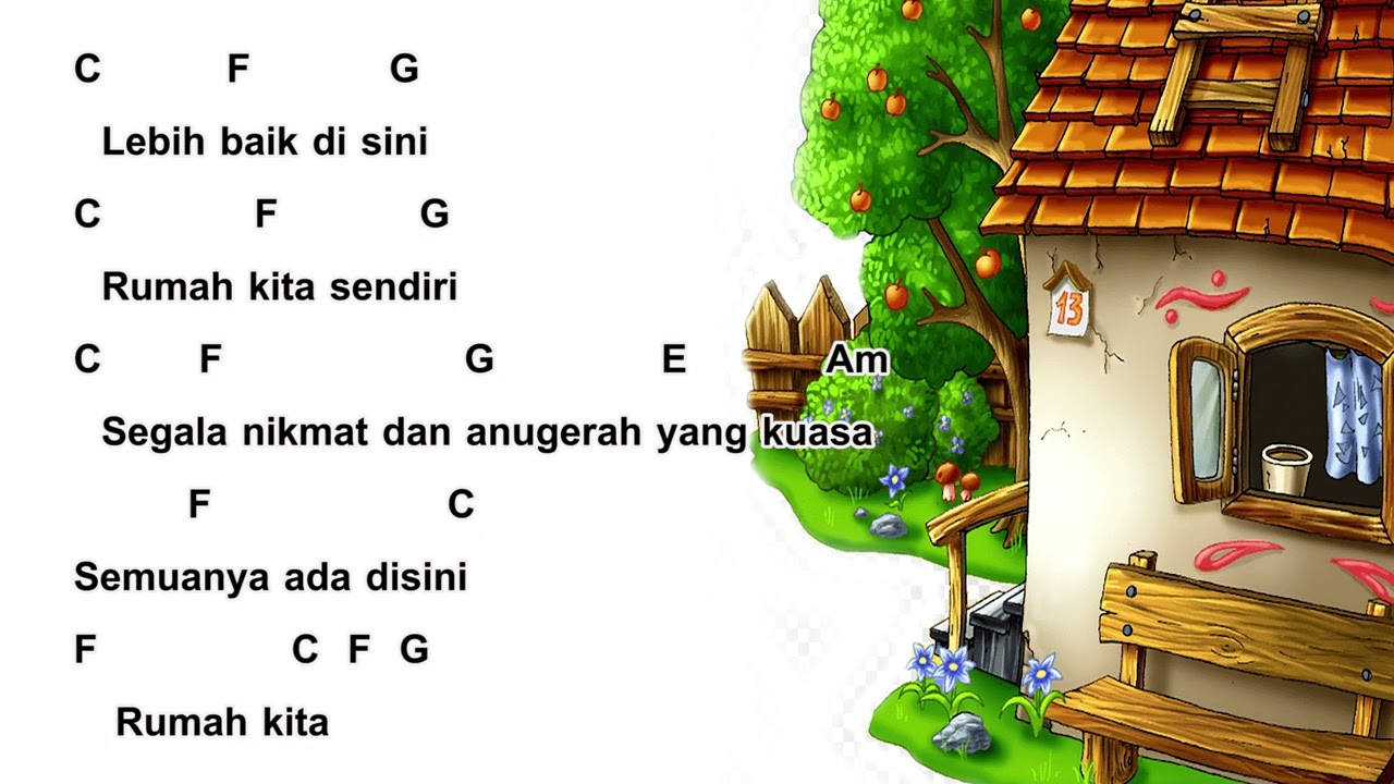 Chord + Lyrics God Bless - Rumah Kita Cover By Dimas Senopati