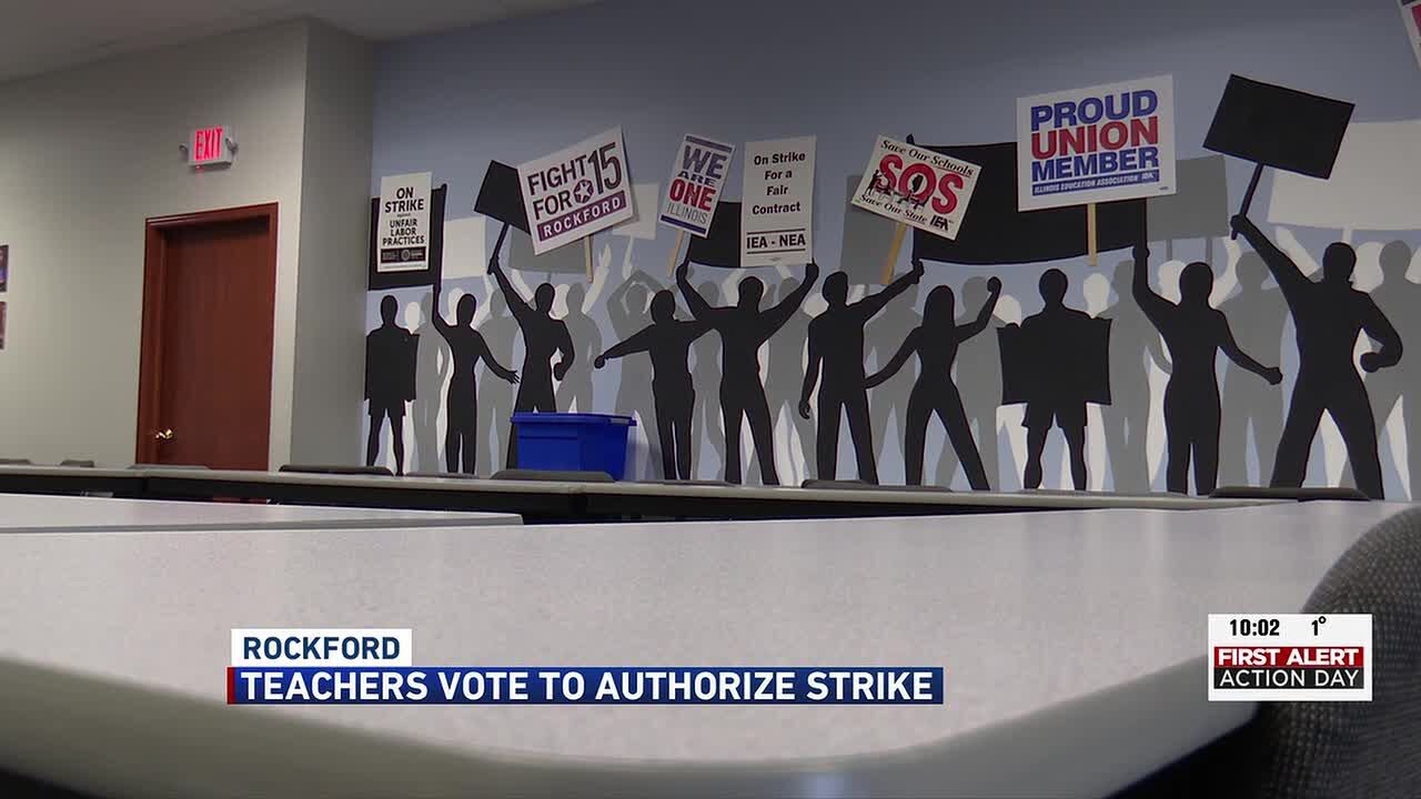 Rockford Education Association votes to authorize strike