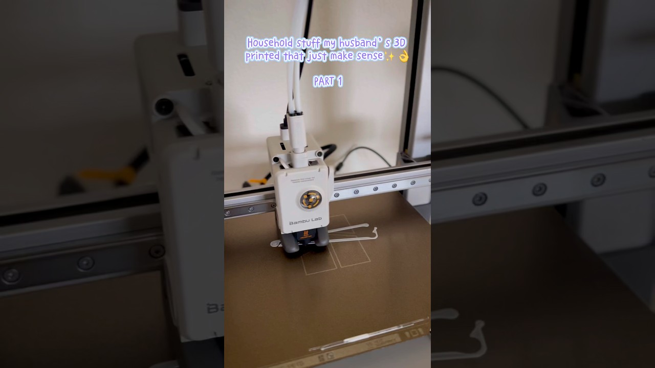 3D printed household stuff👌Bambu lab 3D printer 