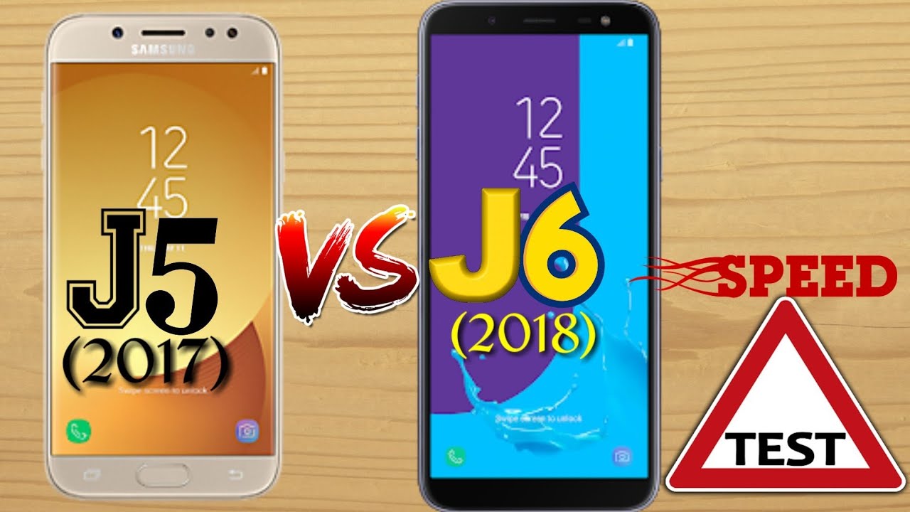 Samsung J5(2017) vs J6(2018) Quick Speed Test
