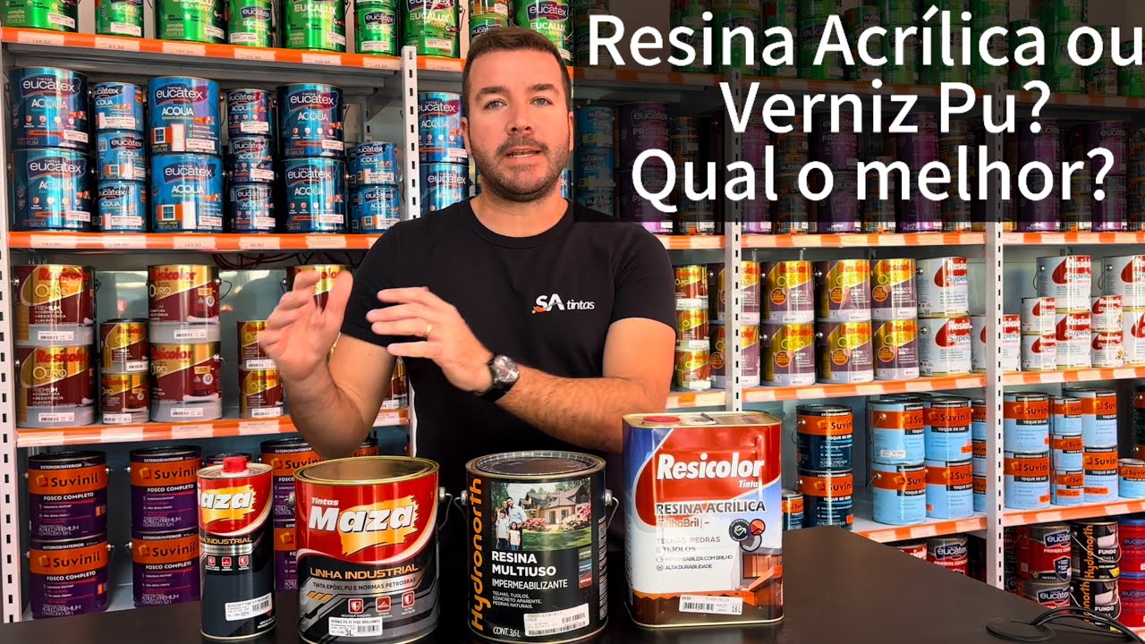 Saiba a Diferença entre Verniz Pu e Resina Acrilica, Para que serve, como aplicar e qual o melhor