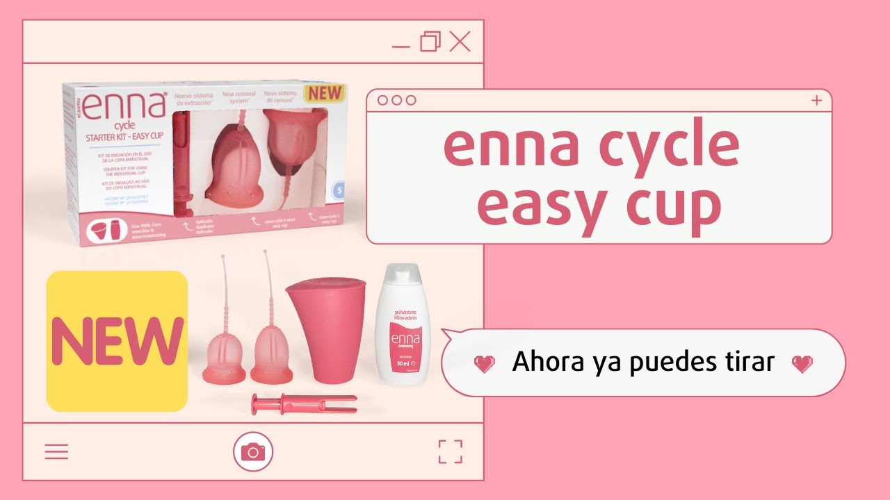 enna cycle starter kit - easy cup | La copa fácil de quitar | Novedad