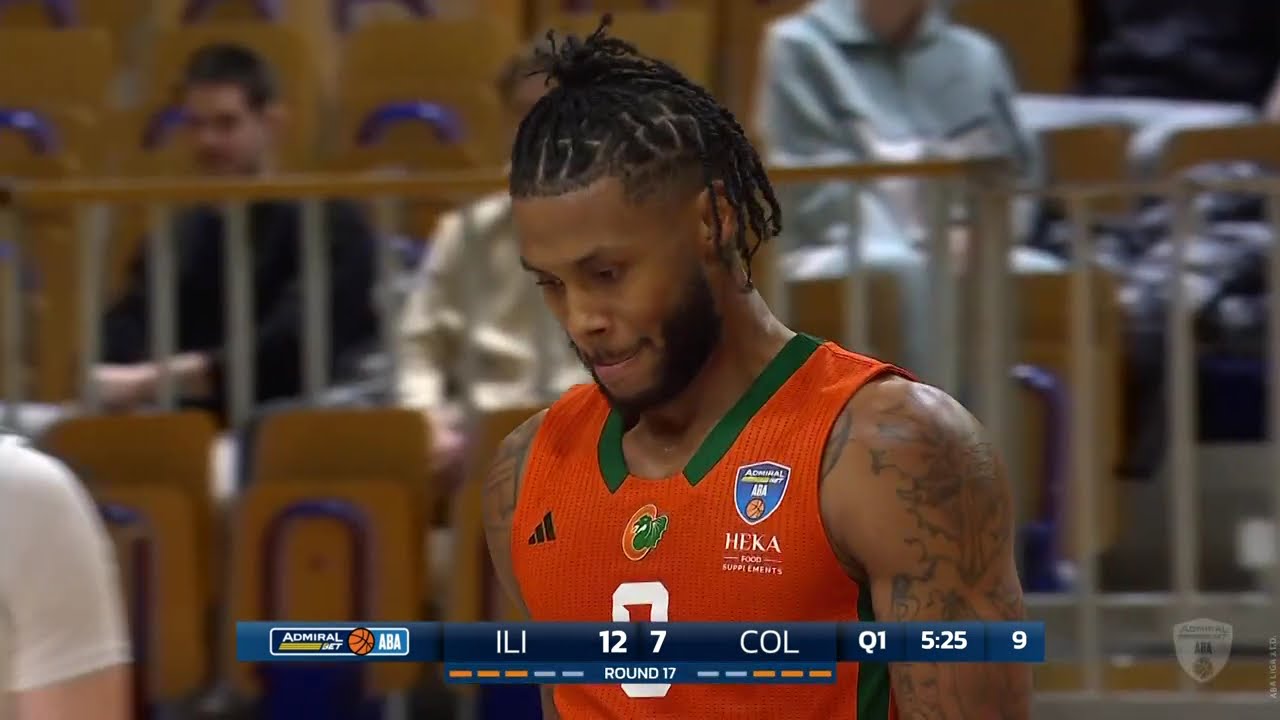 AdmiralBet ABA League 2025/26, Round 17 match: Perspektiva Ilirija - Cedevita Olimpija (1.2.2026)