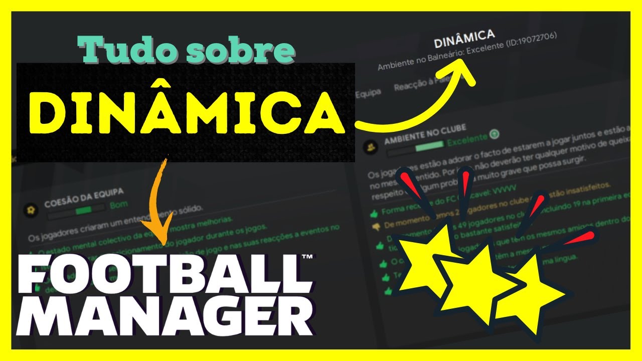 DINÂMICA NO FOOTBALL MANAGER | Como funciona e como melhorar o moral do time no FM