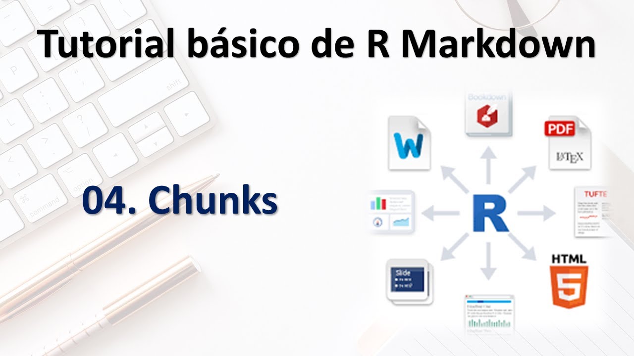 Incluyendo código en R Markdown (chunks) | Tutorial básico de R Markdown
