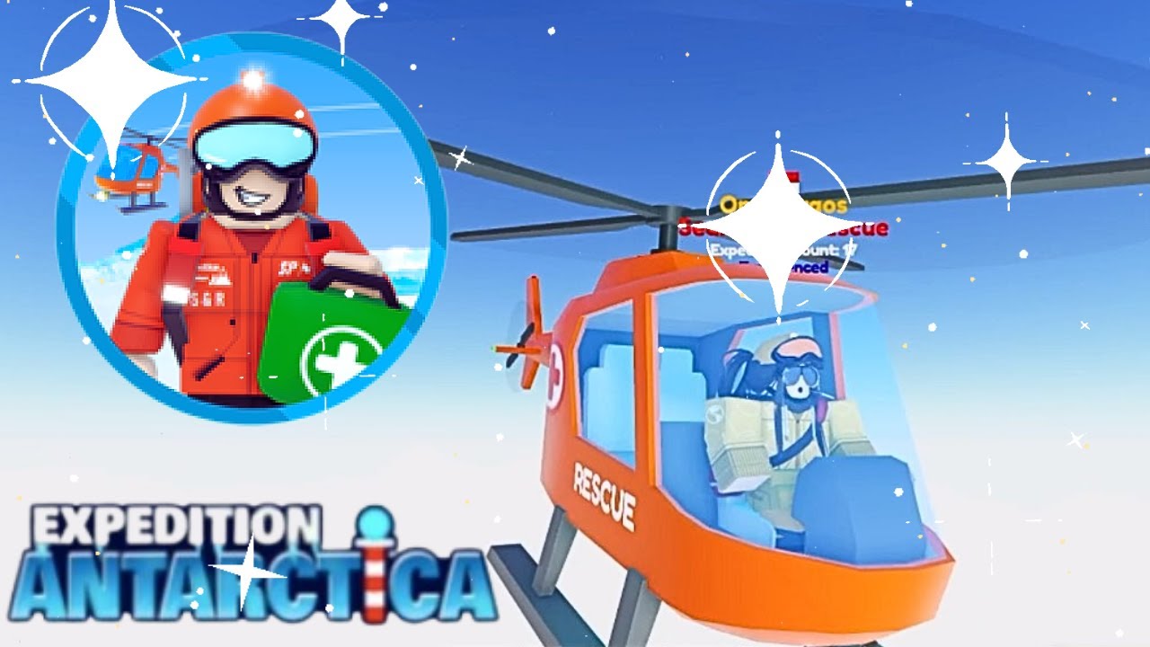 🚁 Search & Rescue Gamepass Review: My Journey as a Search and Rescue in Expedition Antarctica Roblox