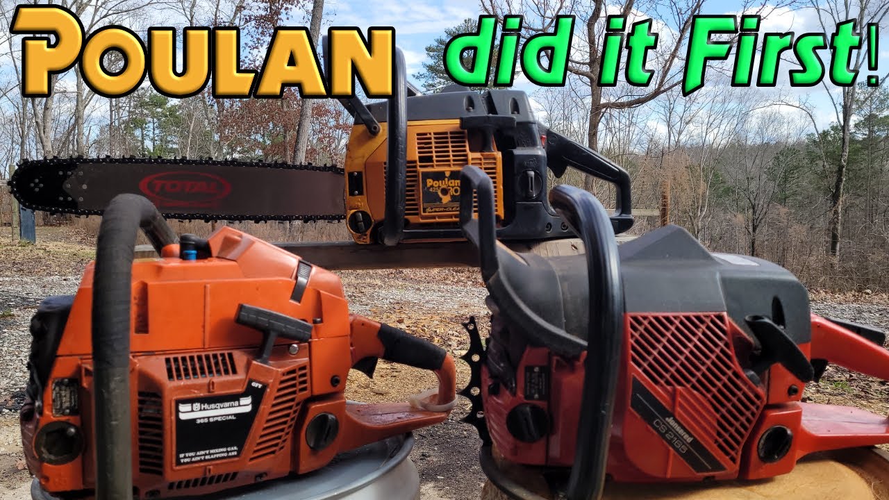 Did the 372XP copy a Poulan?  Husqvarna 372 origins