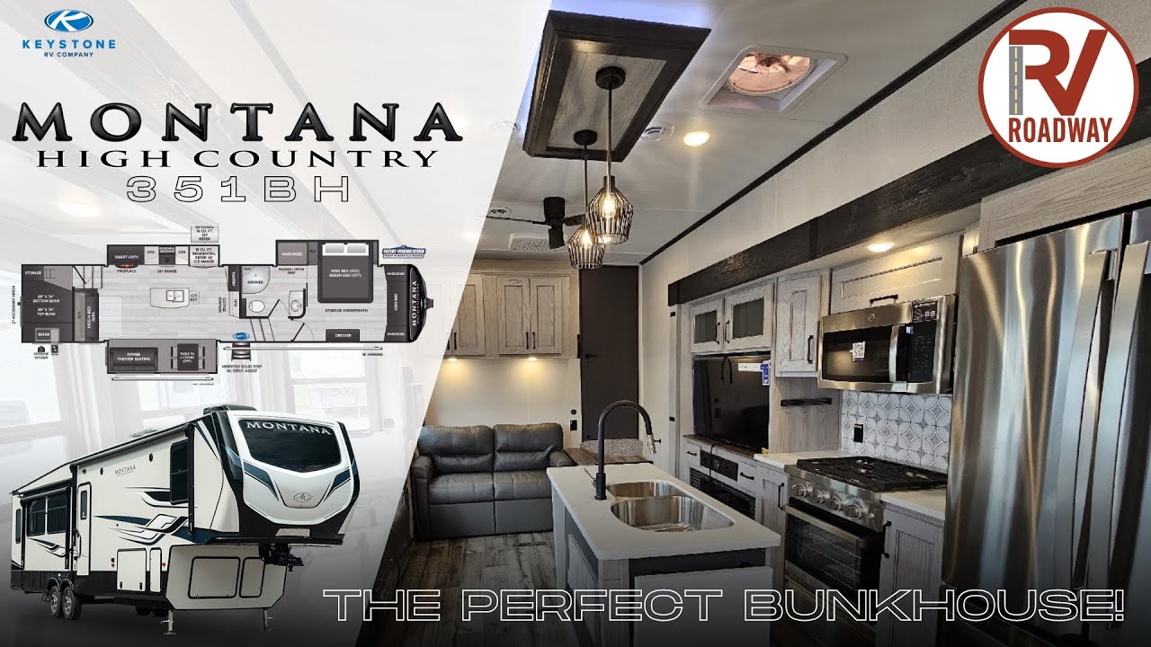 New 2024 Keystone RV Montana High Country 351BH 🔥 Luxurious Family Bunkhouse