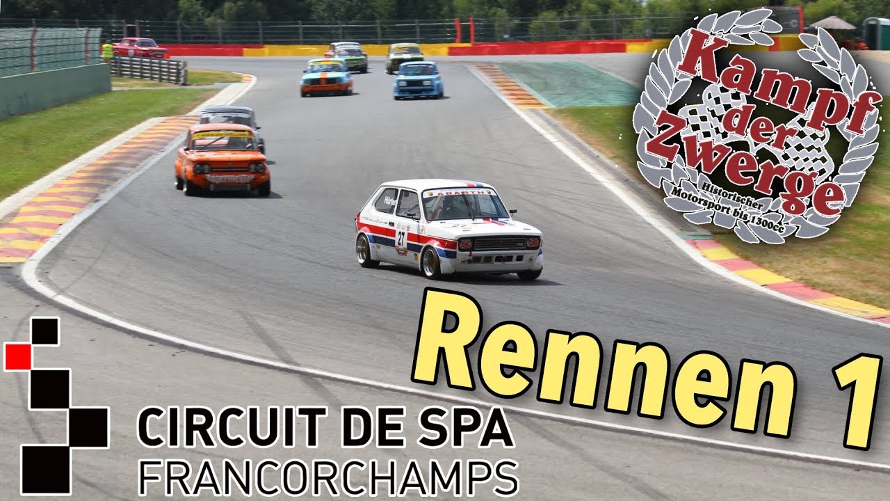 Kampf der Zwerge - Spa-Francorchamps 2018 Rennen 1 - Fiat 127