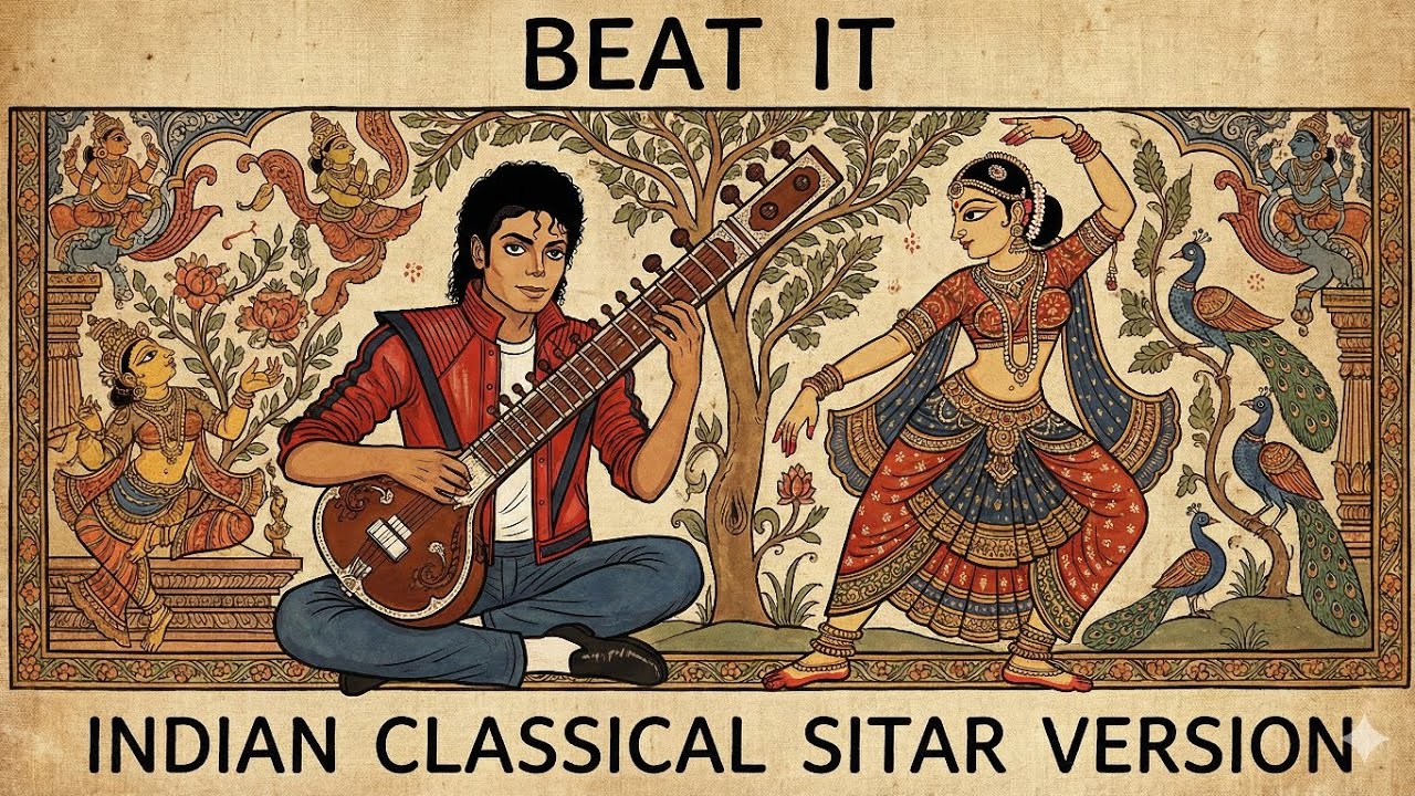 BEAT IT - Michael jackson| Indian sitar version |✨️