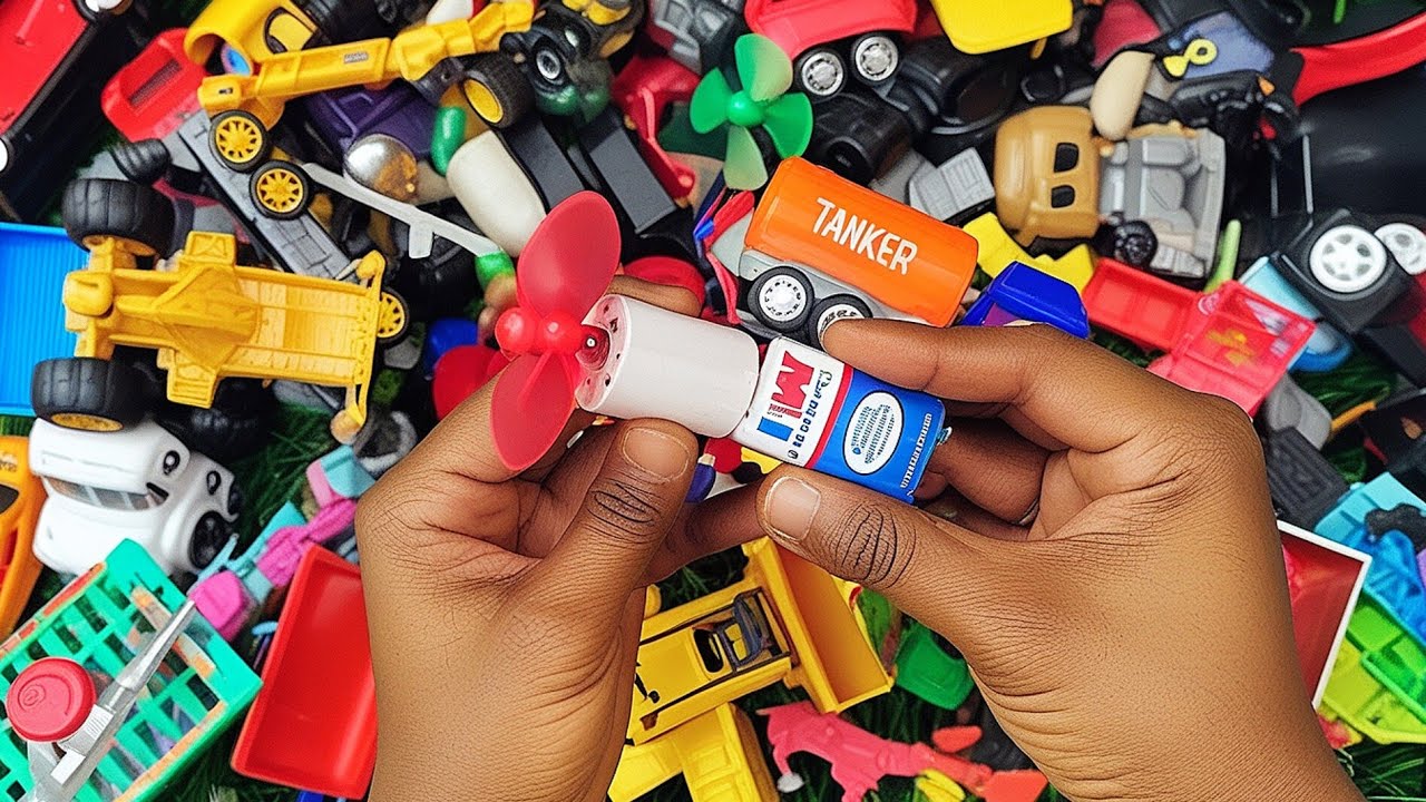 diy how to make awesome ideas / breaking and opening dc motor & repair toys 