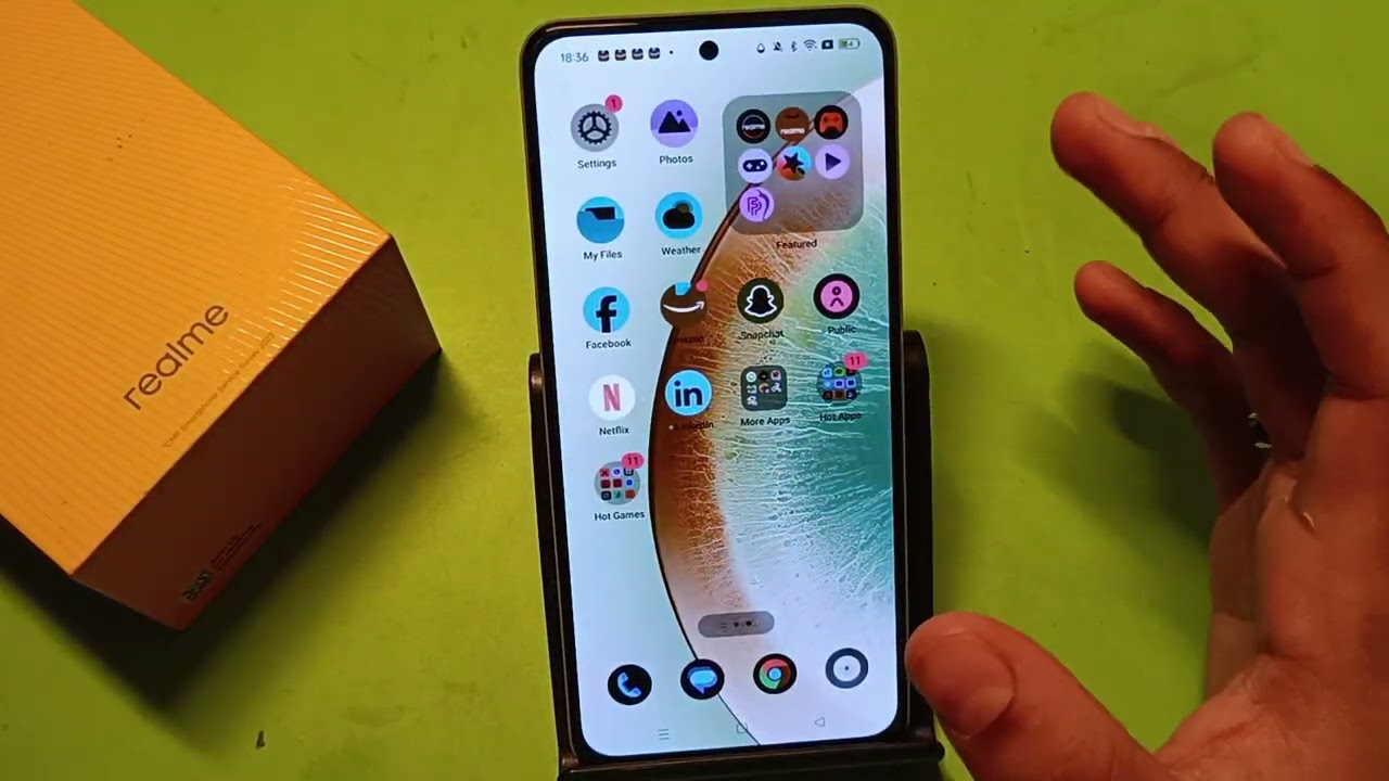 Realme C71: How To Fix Black And White Screen Problem?