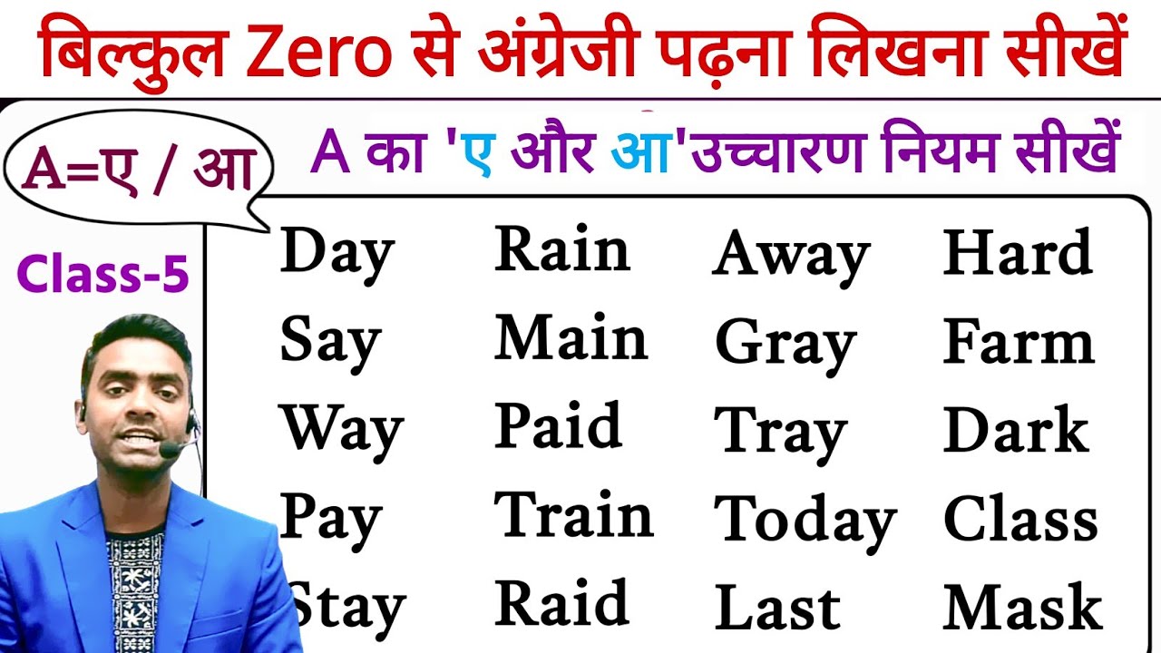 अंग्रेजी पढ़ना कैसे सीखें l A ka Pronunciation 