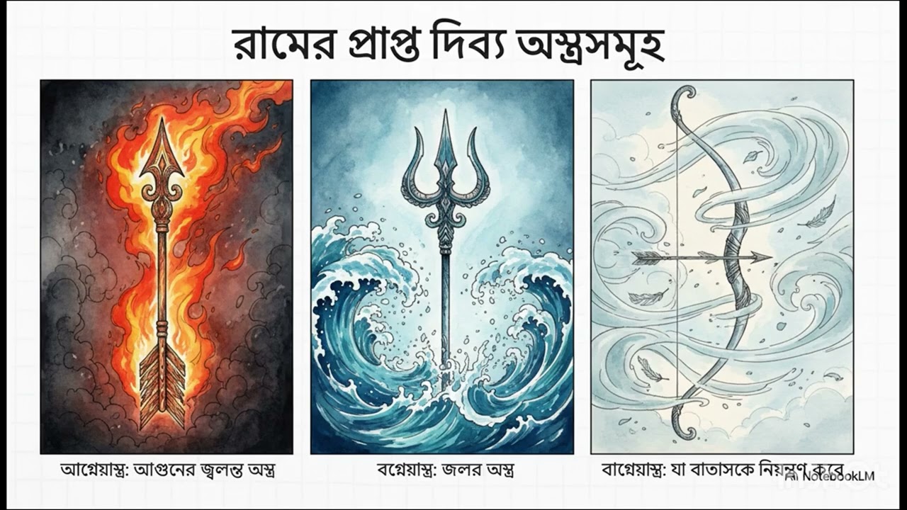 দৈব অস্ত্রের দান । রামায়ণ DAY 5 #bengali #ramayan #ram #audiobook #storytime #storytelling 