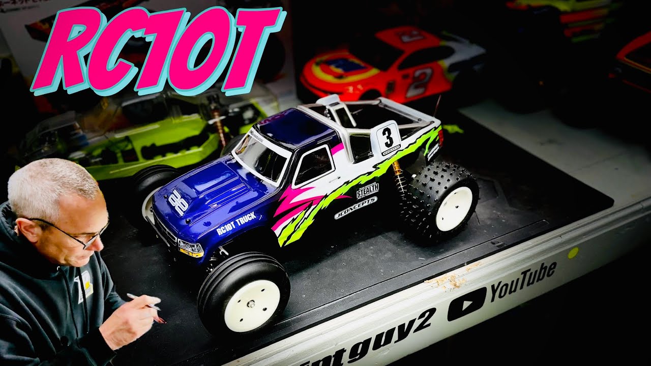 Как покрасить кузов Ford F150 RC10T от JCONCEPTS. Плюс бонусные видео!