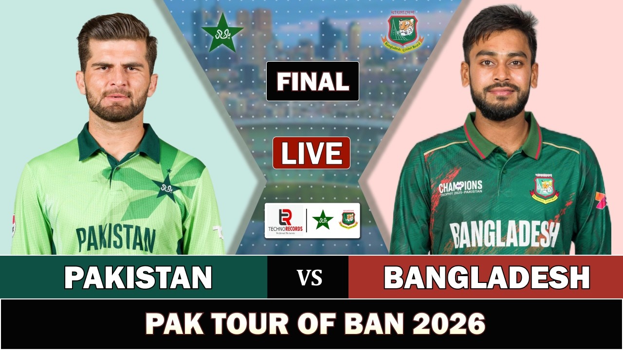 🔴LIVE: PAKISTAN vs BANGLADESH 3rd ODI MATCH LIVE SCORES | PAK vs BAN LIVE MATCH COMMENTARY | BAN BAT
