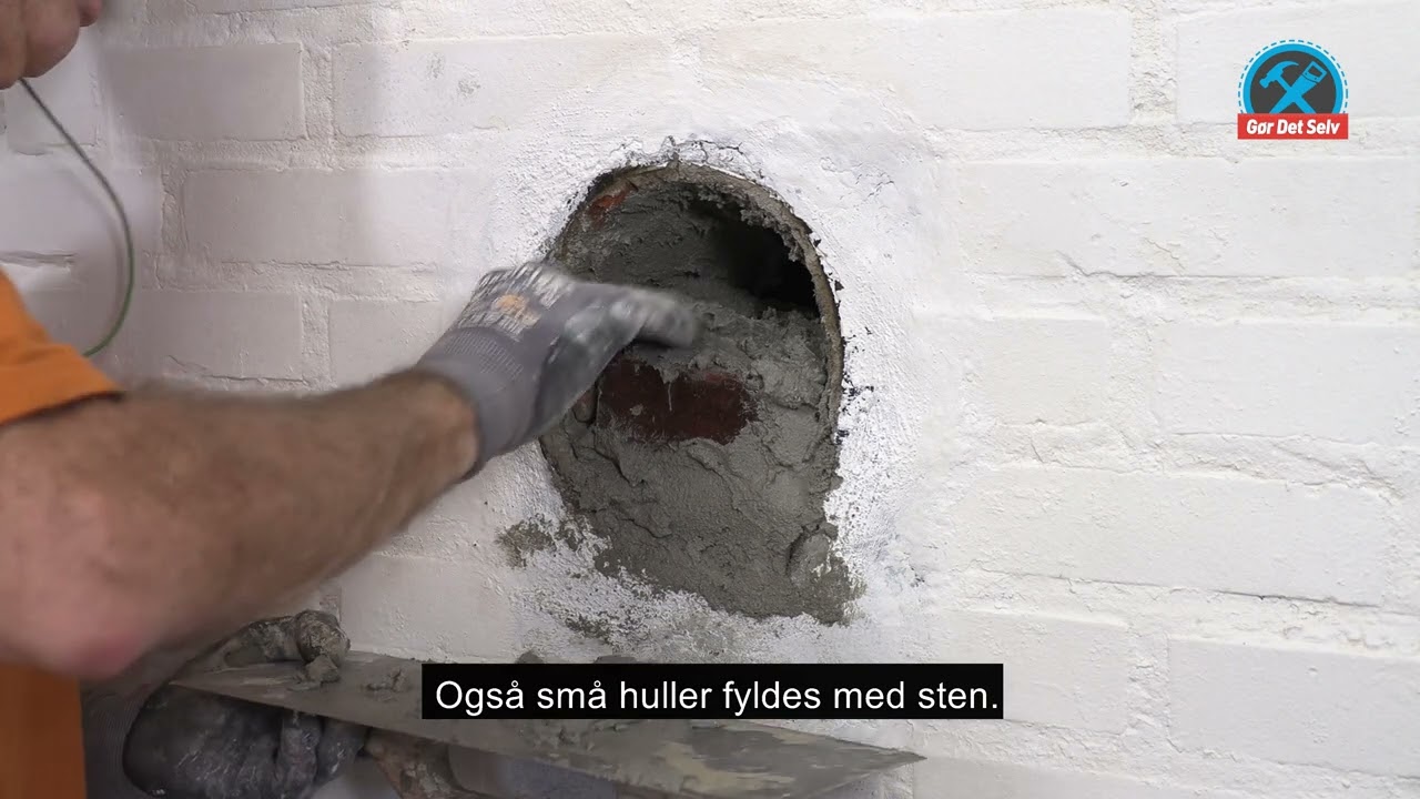 Hul I skorsten - efter brændeovn. Vi viser, hvad du skal gøre