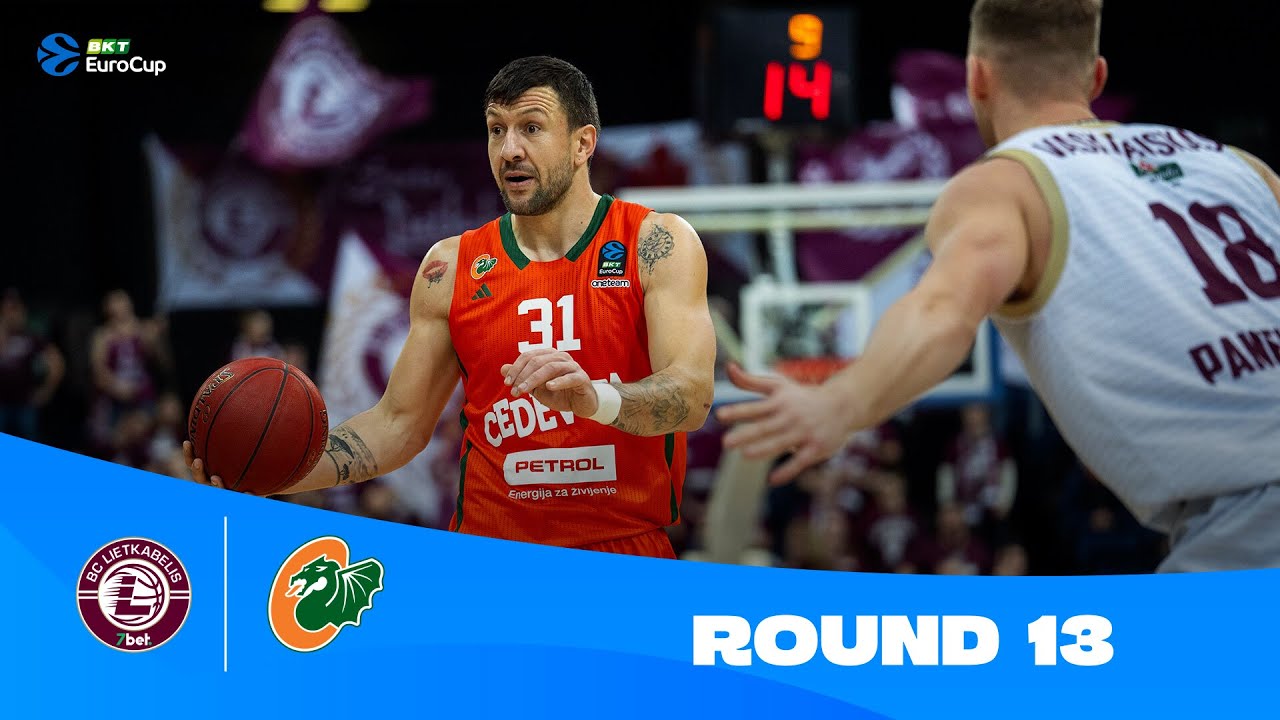 LANDING to SECOND PLACE! | R13 2024-25 BKT EuroCup HIGHLIGHTS