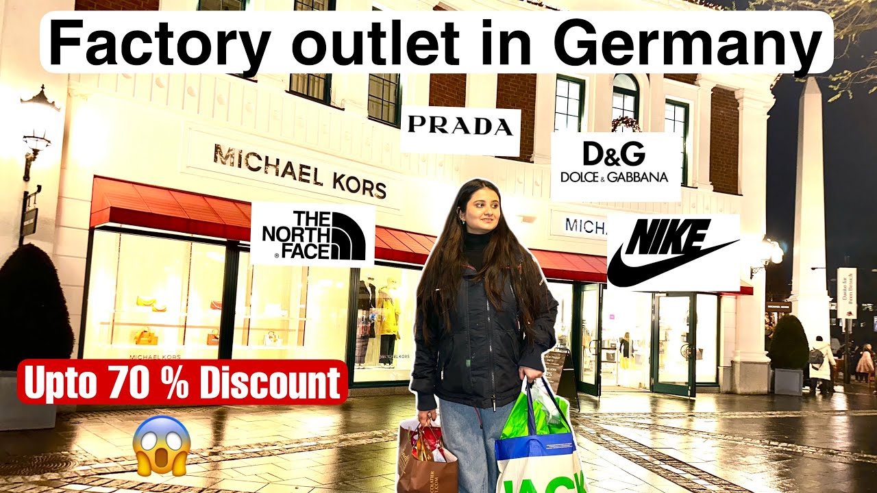 High End Brands At Highly Discounted Price 😱|| Factory outlet in Germany 🇩🇪|| Indians in Germany🇮🇳||