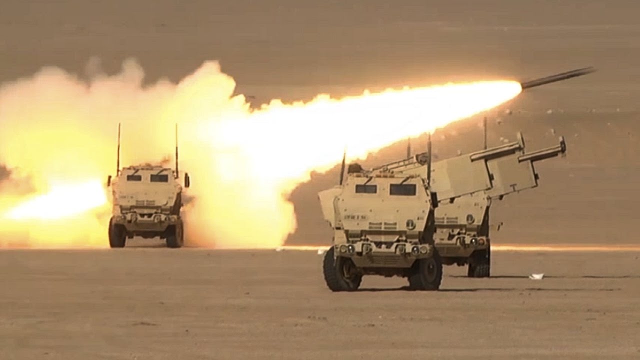 Soldiers Fire HIMARS In Kuwait