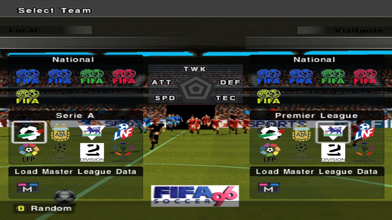 PES 6 PC - FIFA 96 patch season 1995-96