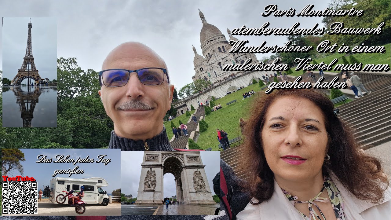 Paris Montmartre atemberaubendes Bauwerk Wsö Ort in einem malerischen Viertel muss man gesehen haben