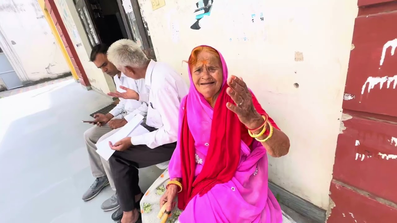 फाइनली aaj दादी को कलेक्ट्री भीलवाड़ा में ले जाकर पेंशन चालू कराई #trending  #hansrajathariya 