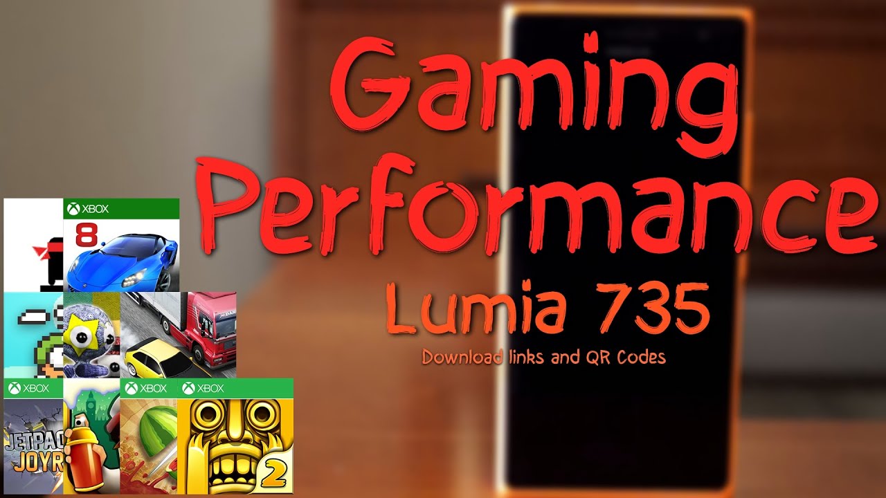 Lumia 735 - Gaming Test [10 Games]