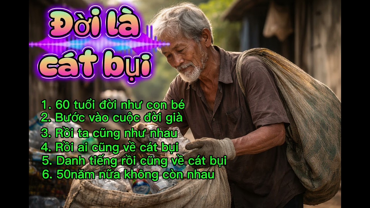 Lk cuộc đời là cát bụi.nhạc buồn tân trạng năm 2026.