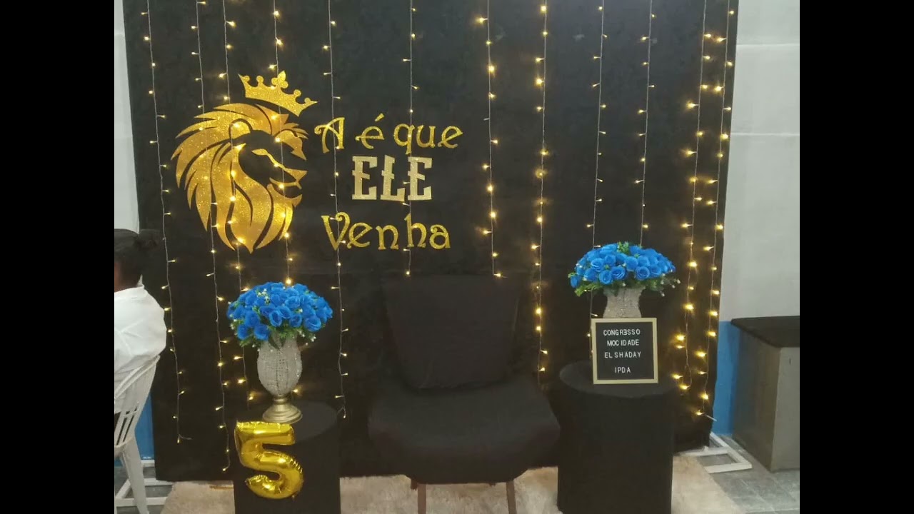 Quinto congresso de jovens da mocidade El Shaday do campo de Rio na Sucursal IPDA.