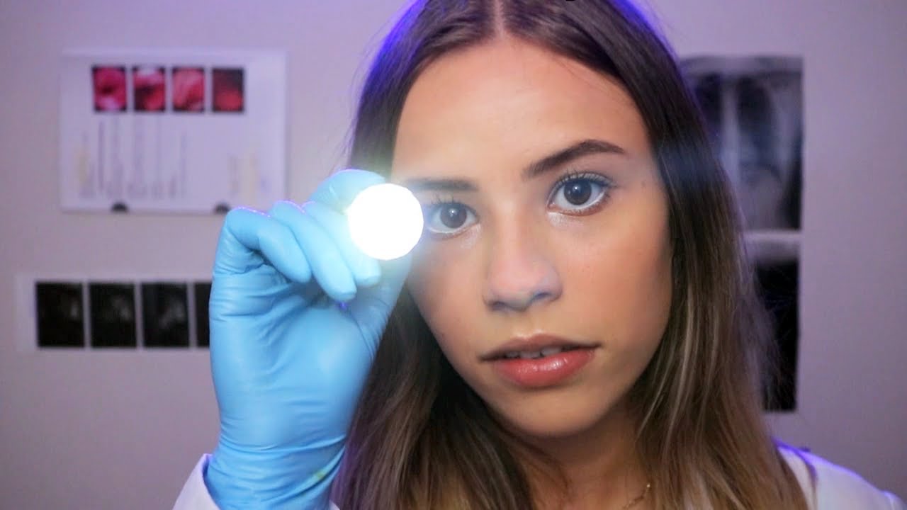 ASMR EXAME DOS NERVOS CRANIANOS COMPLEXO