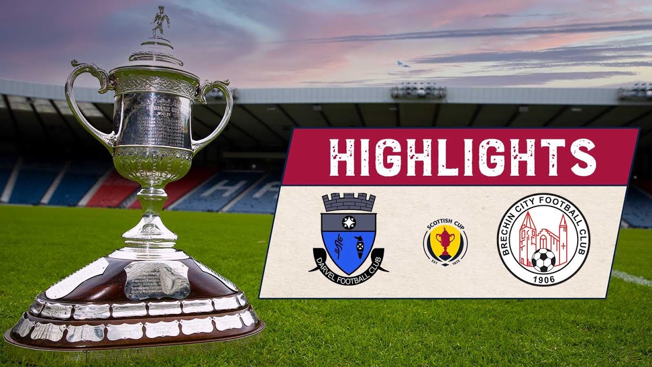HIGHLIGHTS | Darvel 2-2 Brechin City | Darvel win 5-4 on Penalties | Scottish Cup 2021-22