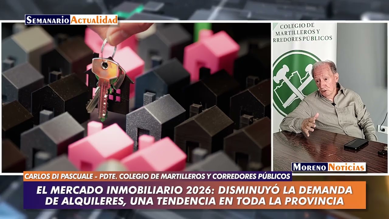 El mercado inmobiliario 2026: Disminuyó la demanda de alquileres, una tendencia en toda la provincia