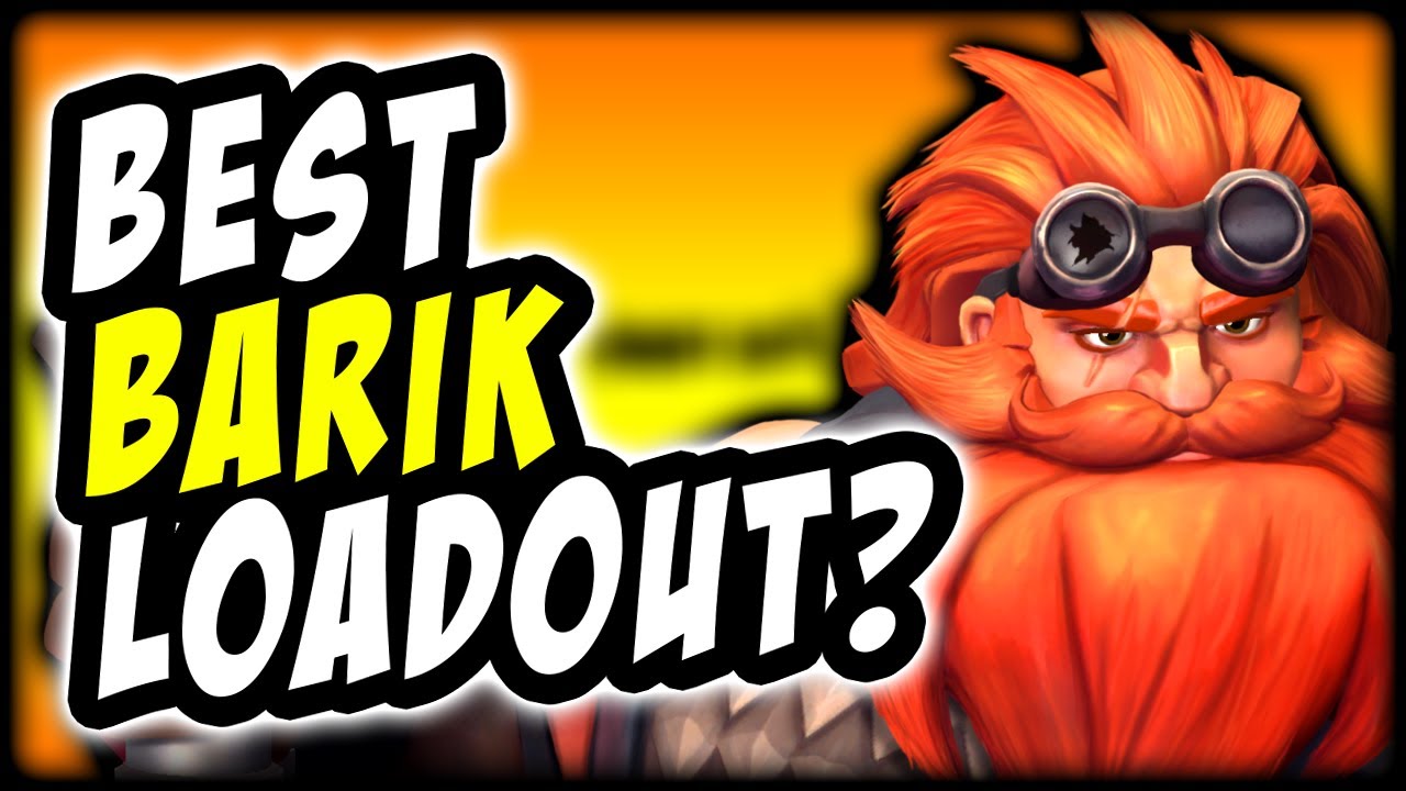 This Shield Spam Loadout for Barik is top notch for Point tanking - Paladins Ranked