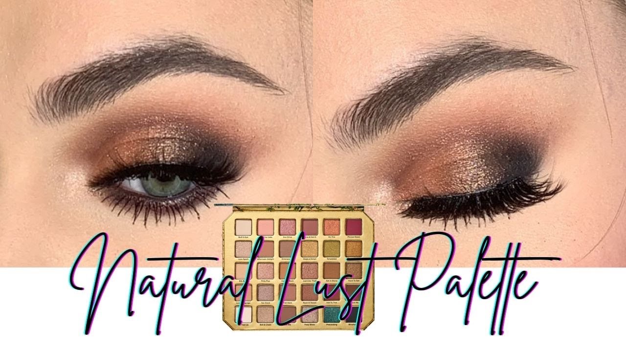 Natural Lust Palette Fall Makeup Tutorial