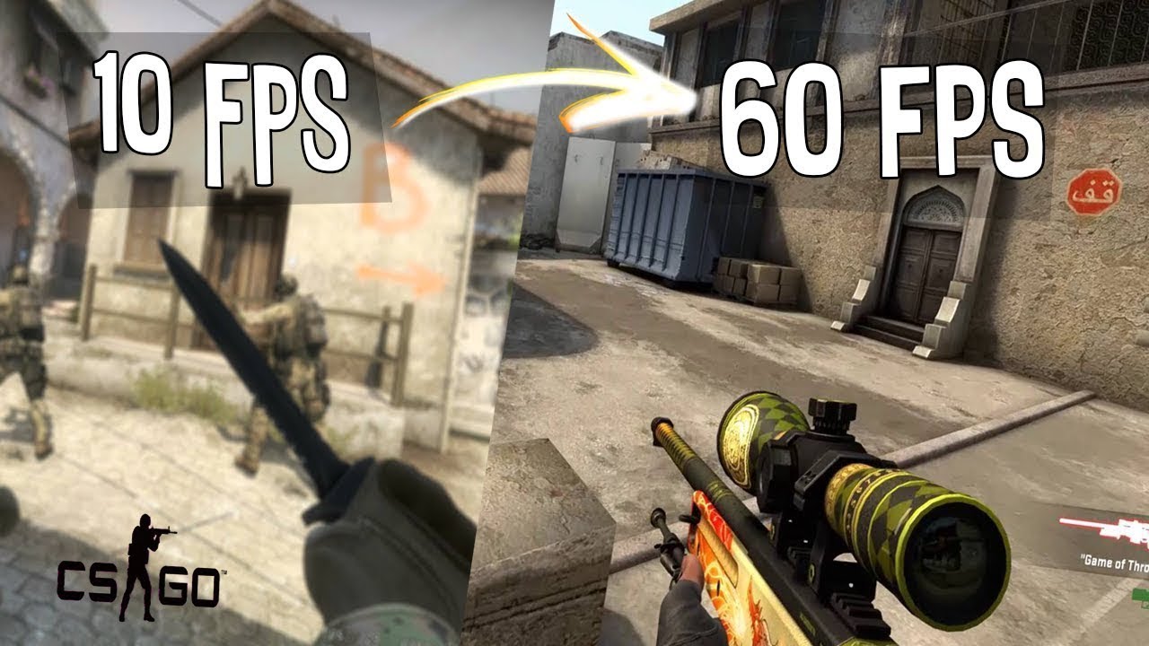 COMO EU FAÇO PRA MEU PC LIXO RODAR CS:GO SEM LAG - GANHANDO MUITO FPS 2020