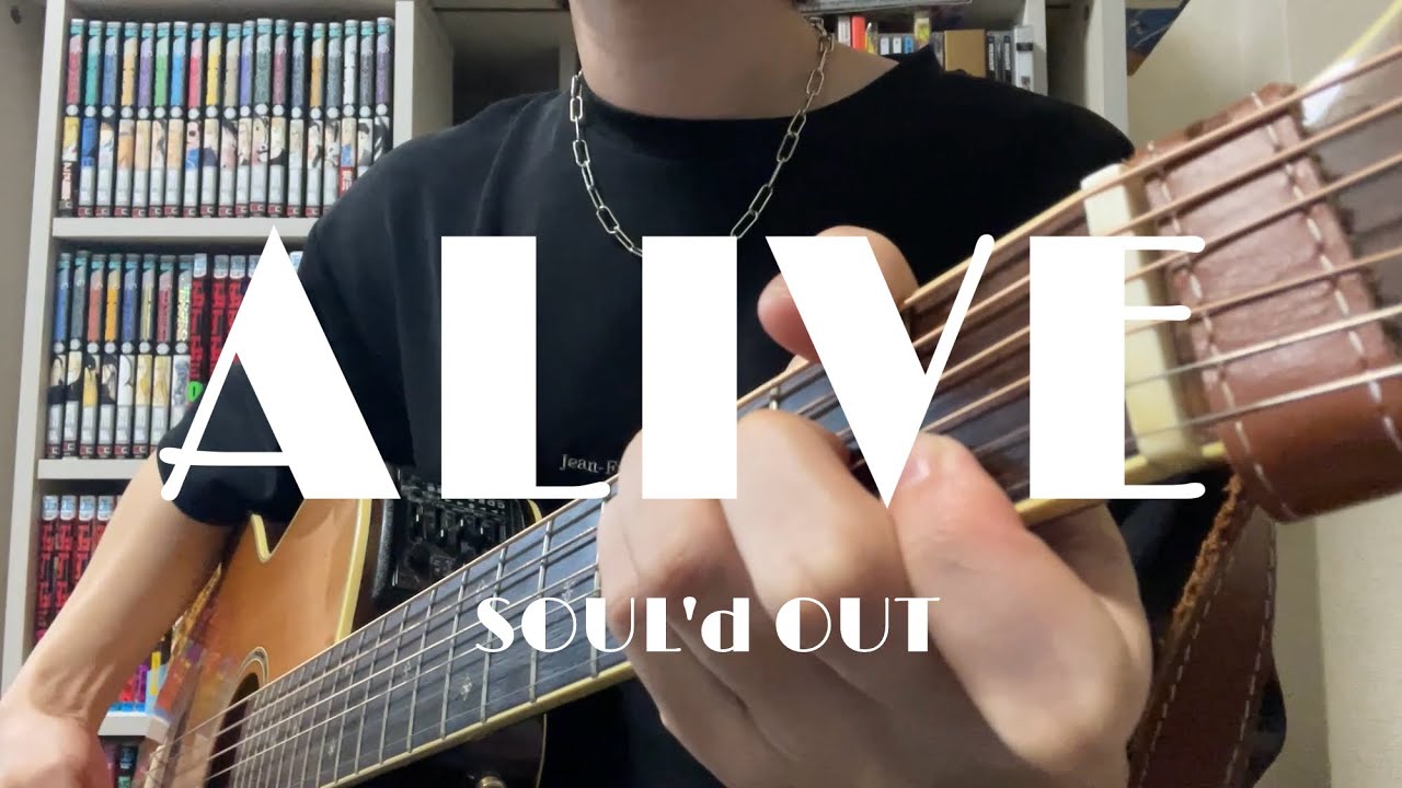 ALIVE/SOUL'd OUT【Acoustic cover】