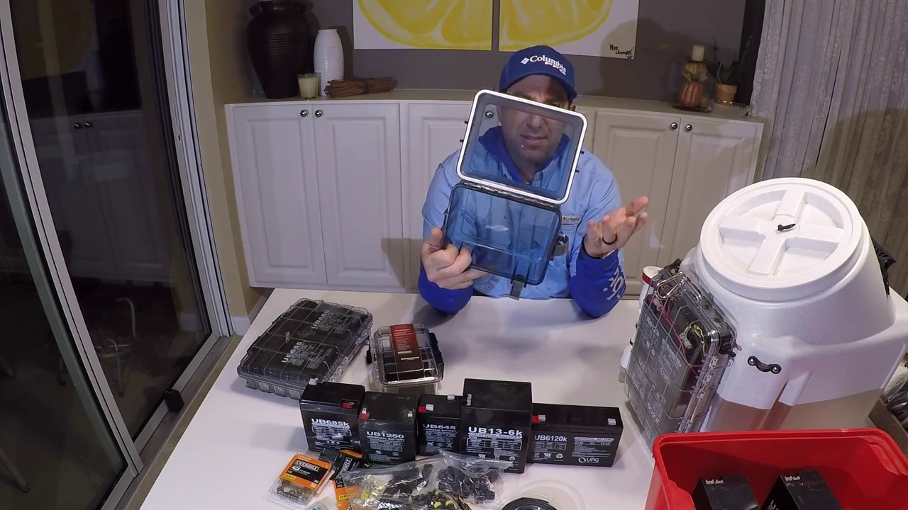 Hobie Pro Angler kayak battery packs DIY