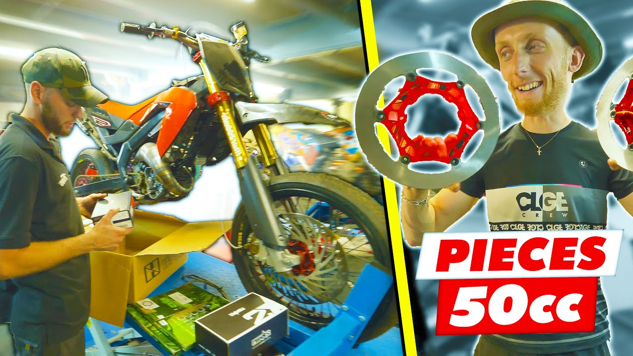 Du JAMAIS VU sur une 50cc 🔥(des pièces de dingue !!)