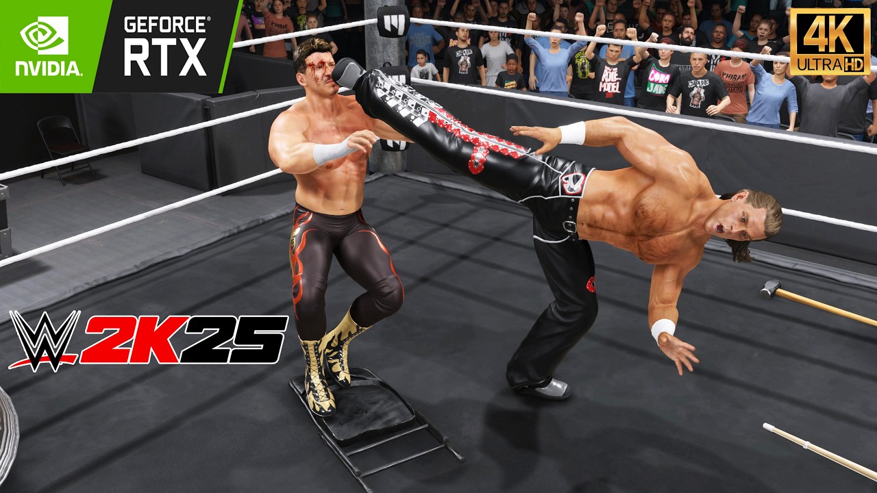 WWE 2K25  : Shawn Michaels vs Eddie Guerrero  - Can HBK Survive Latino Heat?  (4K60fps)