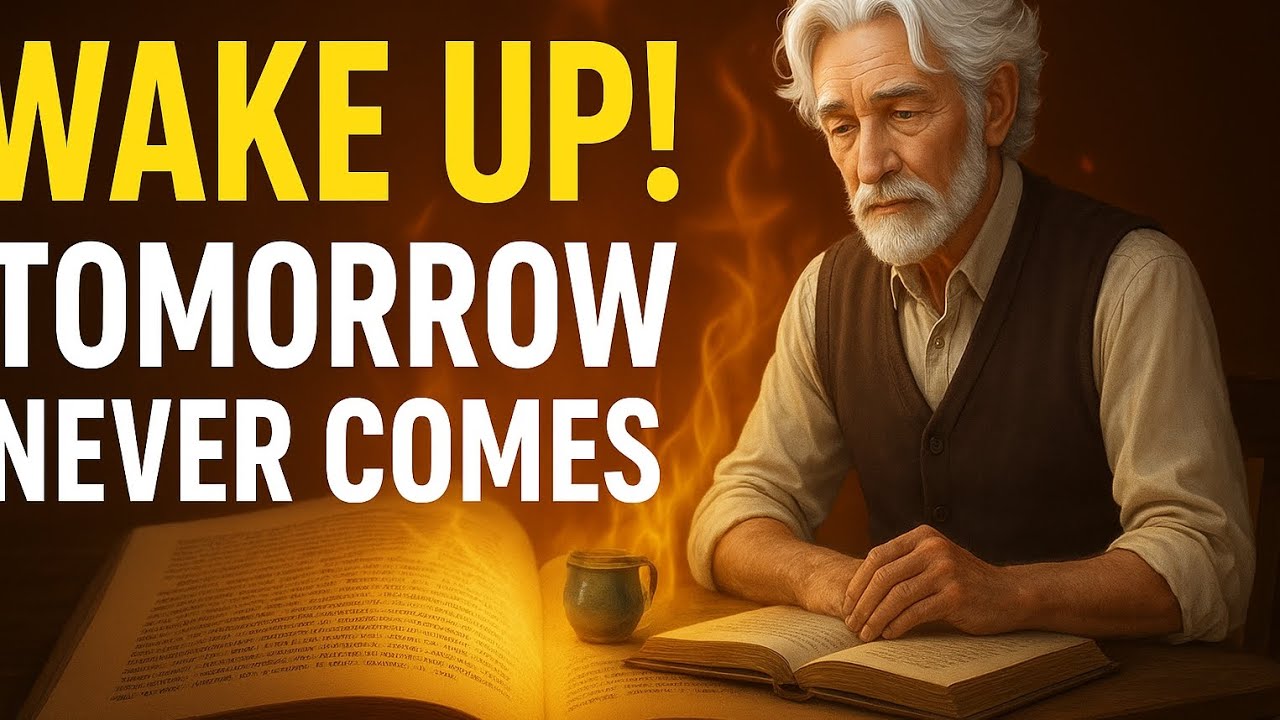 “Wake Up! Tomorrow Never Comes | Motivational Speech That Will Change Your Life”