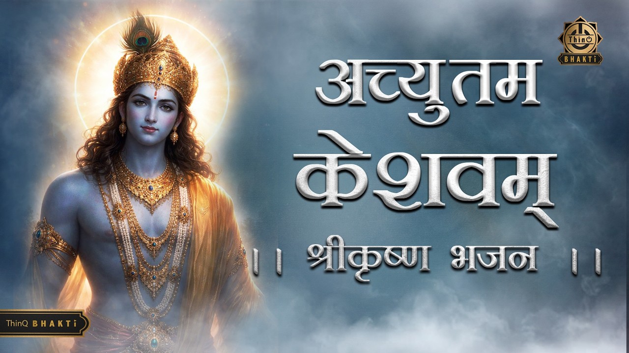 Achyutam Keshawam|अच्युतम केशवम् |श्री कृष्ण भजन |श्री विष्णु भगवान भजन |हरि भजन| रविवार स्पेशल भजन