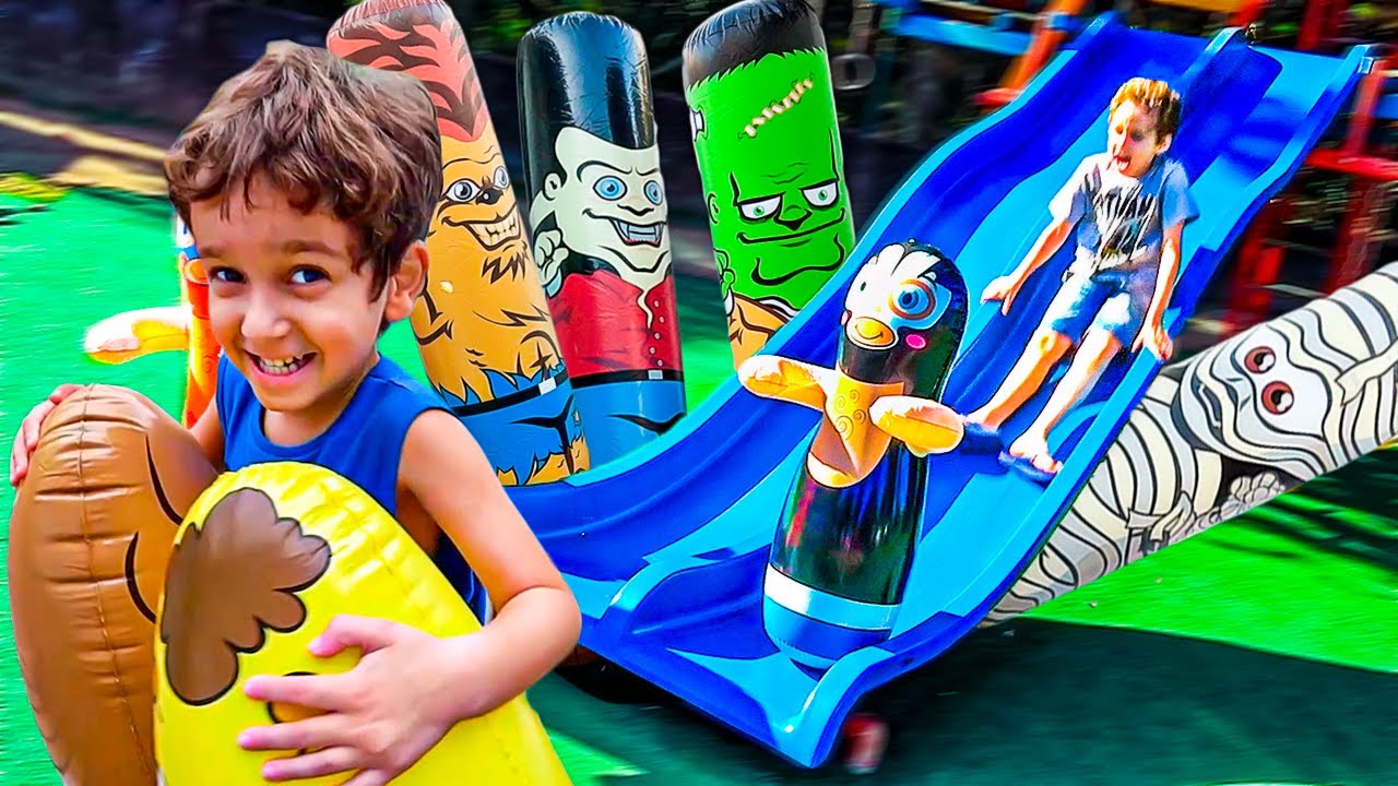 ATAQUE DOS MONSTROS DE BRINQUEDOS - Historia Engraçada Infantil para Crianças