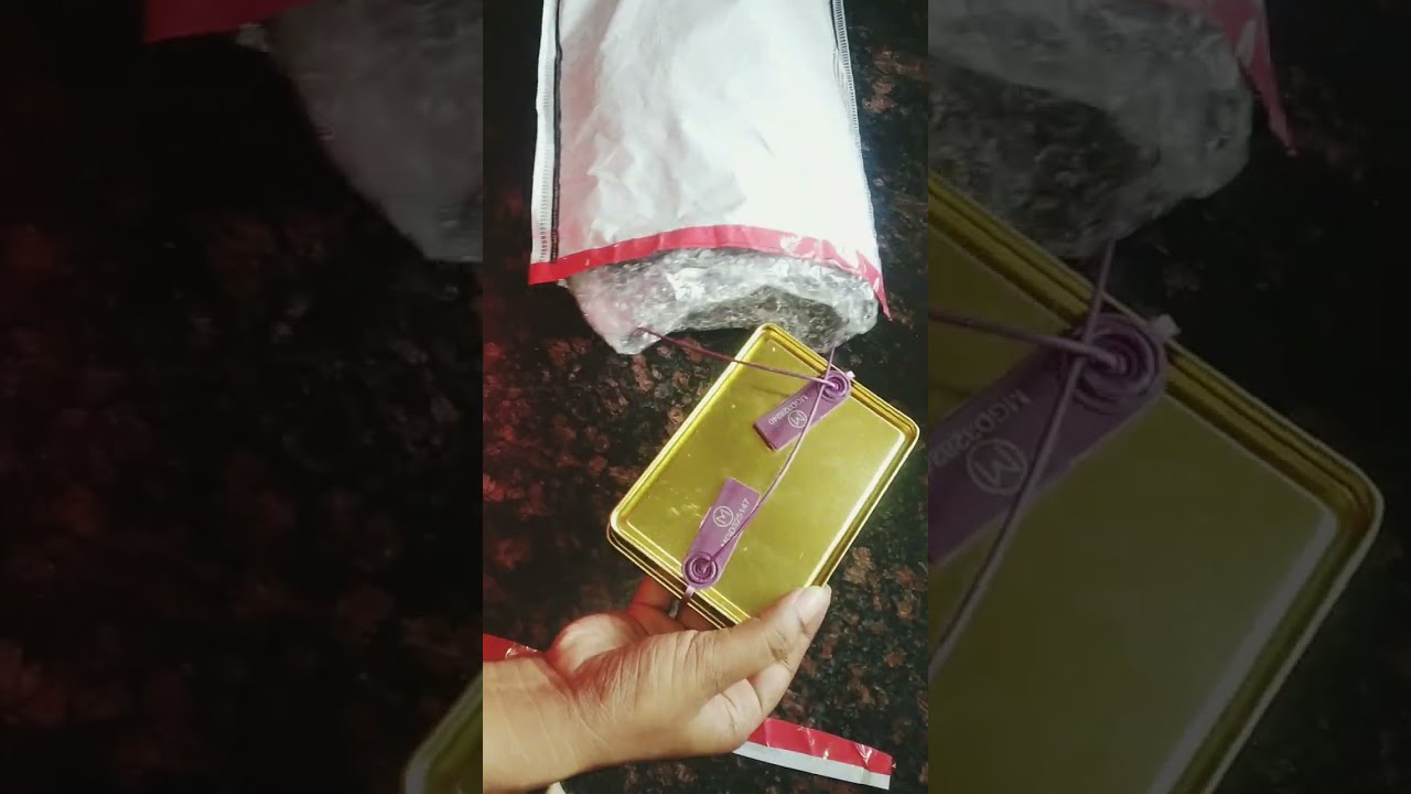 Gold biscuit unboxing-  amazon 4%off-2 grams gold #shorts