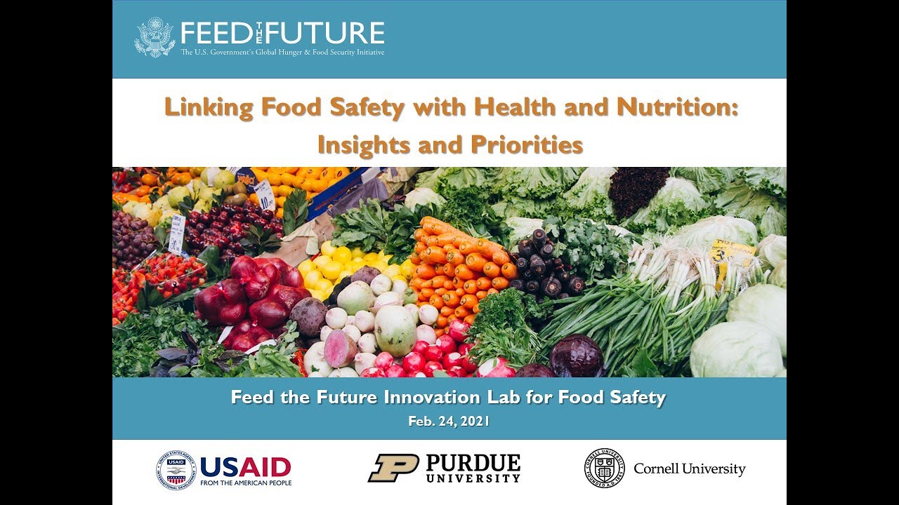 Webinar Series: Linking Food Safety with Health and Nutrition - Insights and Priorities