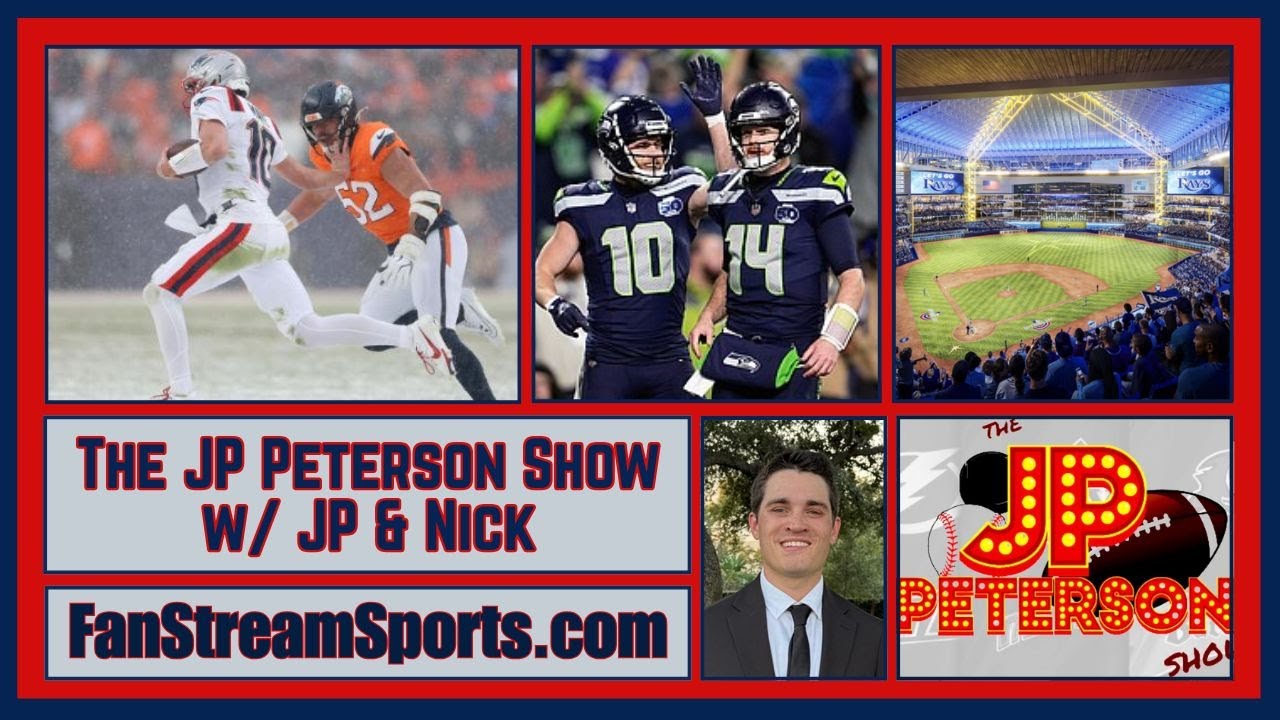 Patriots’ Stunning Super Bowl Return + Seahawks-Rams Classic & Rays Stadium Update | JP Show LIVE