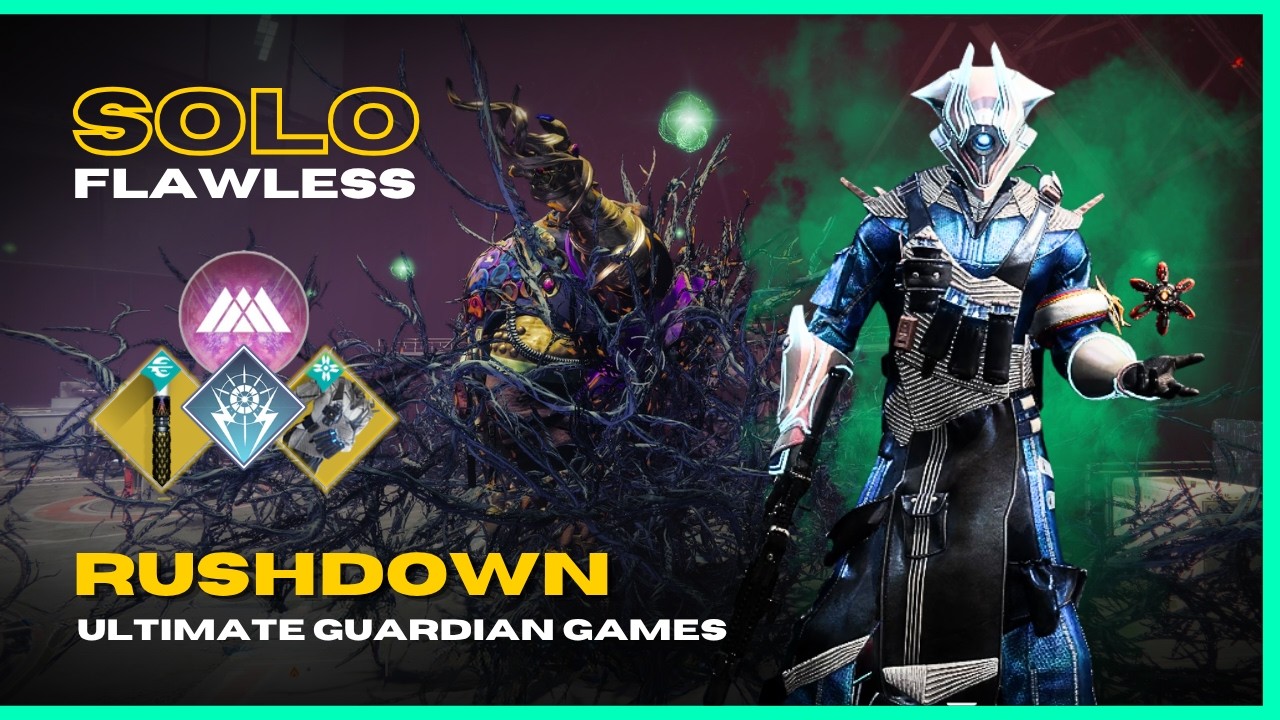 Solo Flawless Ultimate Rushdown on Stormdancer Warlock - Guardian Games 2026 - Destiny 2 Renegades