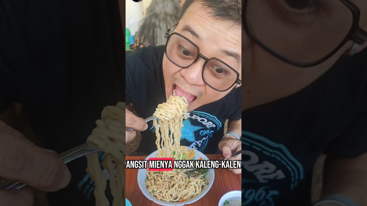 Pangsit Mie Ayam Jakarta Cak To Tuban Murah & Porsi Banyak... #shorts #reels #kuliner #sugiklapar