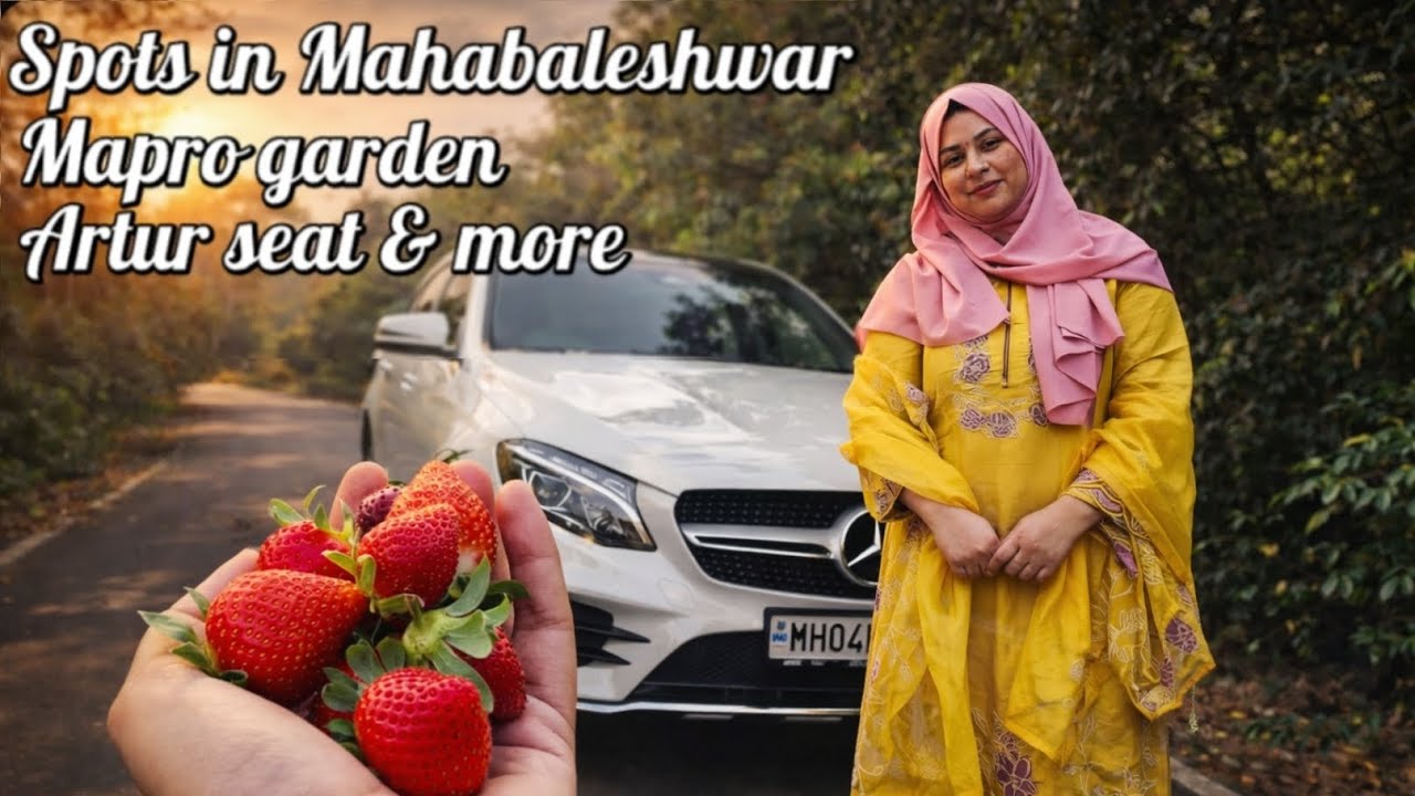 Spots in Mahabaleshwar.. Mapro Garden, Artur seat & more